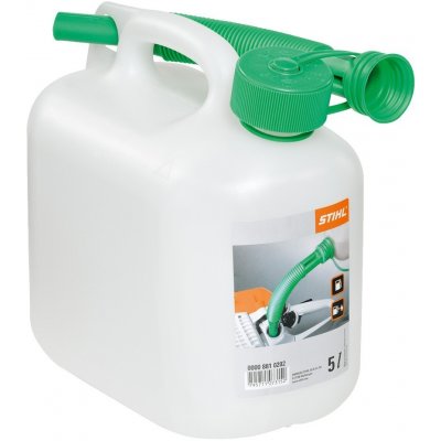 STIHL Kanystr na benzín 5 l průhledný PLOTY Sklad9 10-300