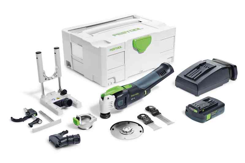 OSC 18 HPC 4,0 El-Set Akumulátorové oscilační nářadí - 576593  + 3 létá záruka FESTOOL SERVICE all-inclusive PLOTY Sklad9 10-3035