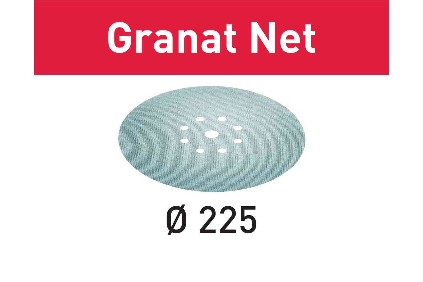Brusivo s brusnou mřížkou Granat Net STF D225 zrnitost: zrnitost 180