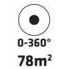 Postřikovač kruhový 0-360° Verto - 15G785