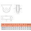 WTO 825 kladka "O" profil do 150 kg