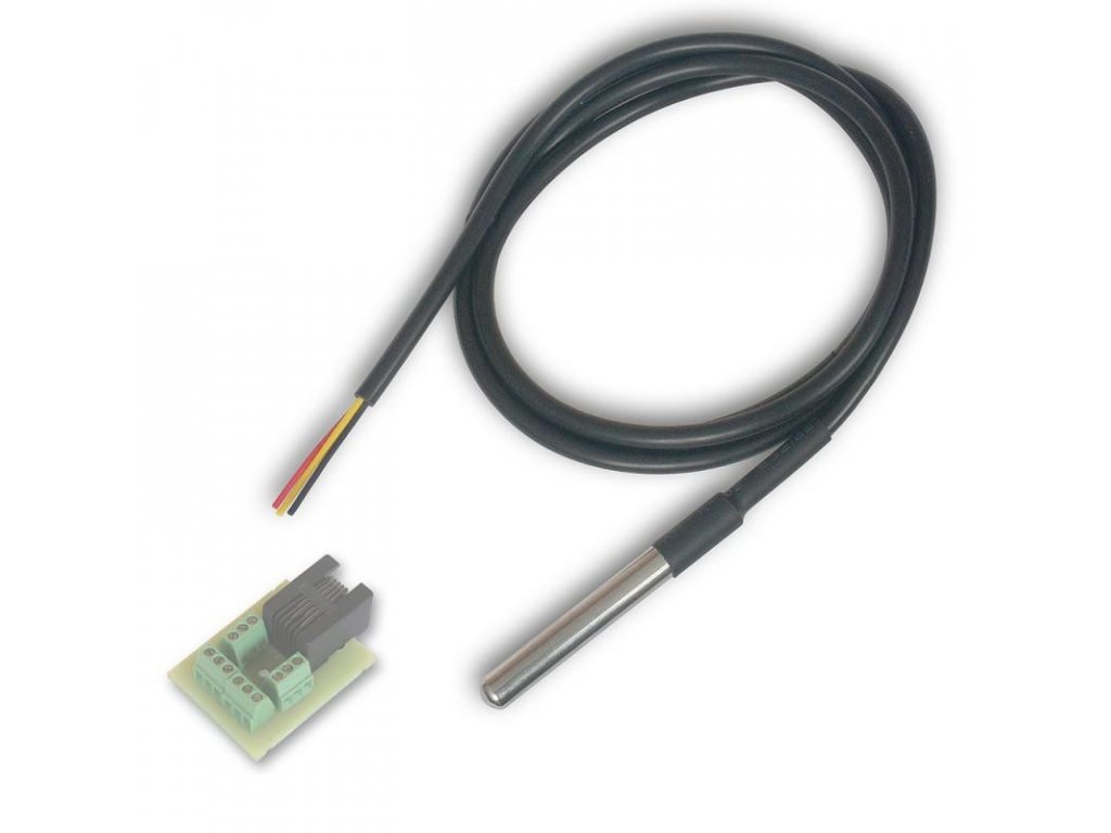 TINYCONTROL voděodolné teplotní čidlo DS18B20 pro LAN ovladač