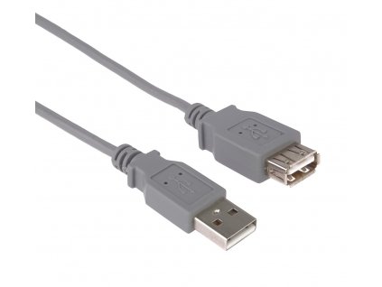 PremiumCord USB 2.0 kabel prodlužovací, A-A, 0,5m