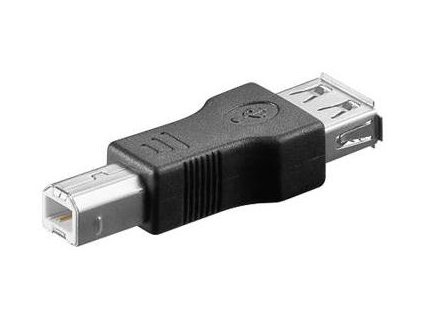 PremiumCord USB redukce A-B,Female/Male