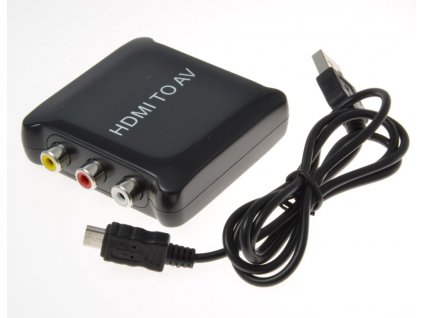 ATEN Převodník HDMI na kompozitní signál a stereo zvuk khcon-16