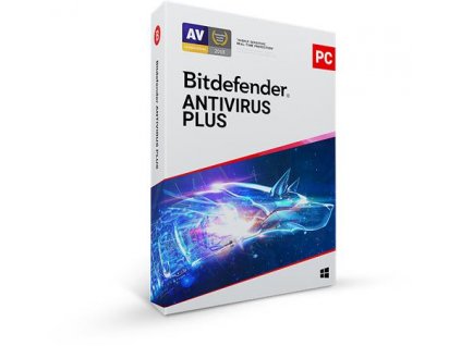 Bitdefender Antivirus Plus 10 zařízení na 1 rok