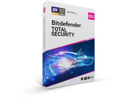 Bitdefender Total Security 5 zařízení na 2 roky