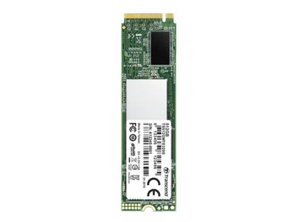 TRANSCEND MTE220S 512GB SSD disk M.2 2280, PCIe Gen3 x4 NVMe 1.3 (3D TLC), 3500MB/s R, 2500MB/s W