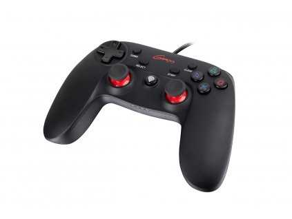 Drátový gamepad Genesis P65, pro PS3/PC, vibrace