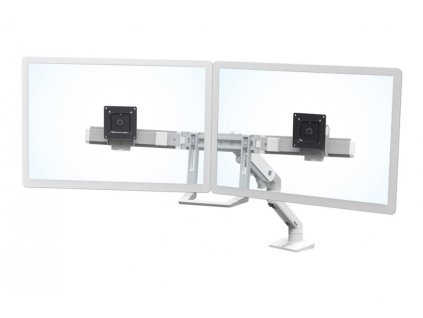 ERGOTRON HX Desk Dual Monitor Arm, stolní rameno pro 2 monitry až 32", bílé