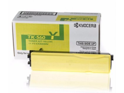 Kyocera toner TK-560Y/ FS-C5300/ 5350DN/ 10 000 stran/ Žlutý