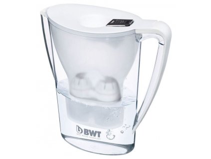 BWT filtrační konvice Penguin White, elektronický indikátor + 3 filtry