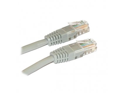 XtendLan Patch kabel Cat 6A UTP 3m - šedý