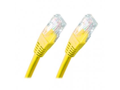 XtendLan Patch kabel Cat 6 UTP 2m - žlutý