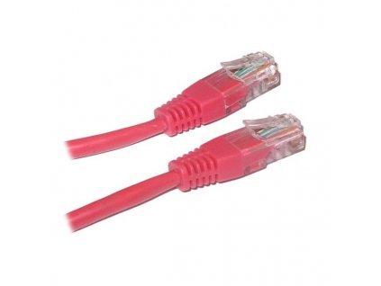 XtendLan Patch kabel Cat 5e UTP 1m - červený