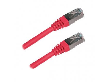 XtendLan Patch kabel Cat 5e FTP 0,5m - červený