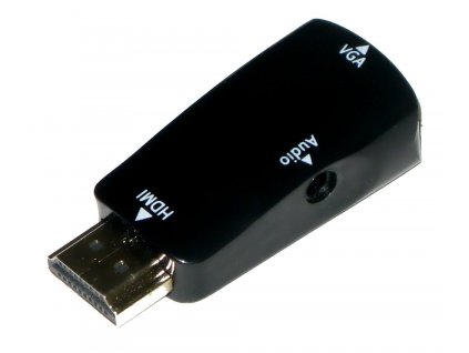 XtendLan Adaptér HDMI (M) na VGA (F), do 1080p