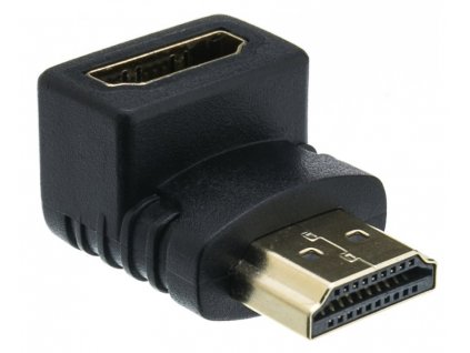 XtendLan Spojka HDMI (M) s HDMI (F), pravoúhlá