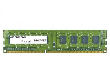 2-Power 4GB MultiSpeed 1066/1333/1600 MHz DDR3 Non-ECC DIMM 2Rx8( DOŽIVOTNÍ ZÁRUKA )