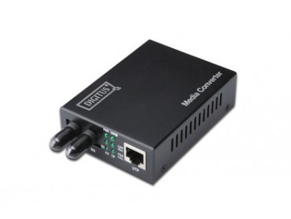 Digitus Media Converter 10/100/1000Base-T to 1000Base-SX (ST) + zdroj 0,5 KM