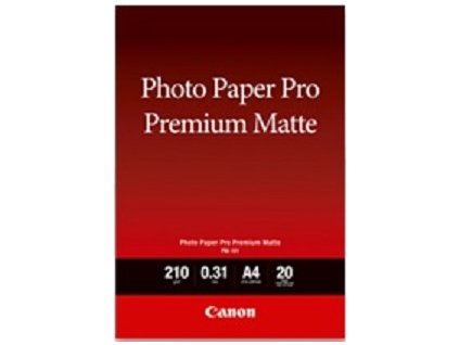 Canon fotopapír PM-101 A4 Premium Matte 210 g/m2 20 listů
