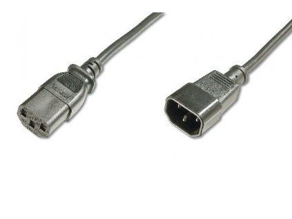 Digitus Prodlužovací napájecí kabel, C14 - C13 M / F, 5,0 m, H05VV-F3G 1,0qmm, sw