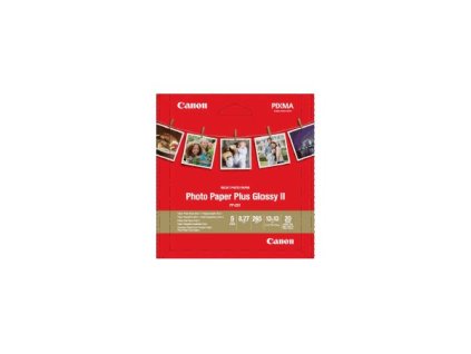 Canon fotopapír PLUS PP-201 - Square 9x9cm (3,5x3,5inch) 20 listů - lesklý