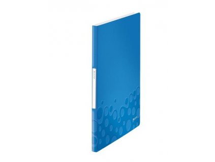 Katalogová kniha Leitz WOW 20 kapes, modrá
