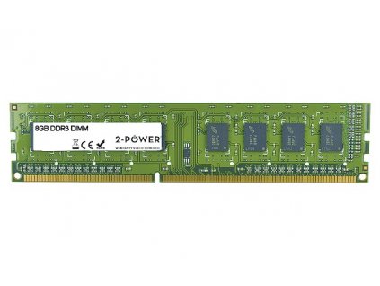 2-Power 8GB MultiSpeed 1066/1333/1600 MHz DDR3 Non-ECC DIMM 2Rx8 ( DOŽIVOTNÍ ZÁRUKA )