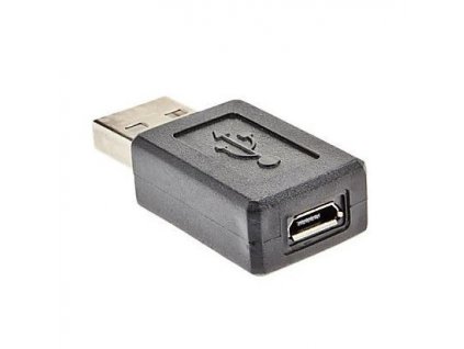 PremiumCord USB redukce micro USB B/Female - USB A/Male