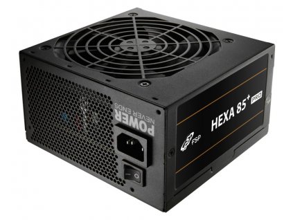 FSP zdroj Hexa 85+ PRO 450W / ATX / akt. PFC / 120mm fan / 80 Plus Bronze