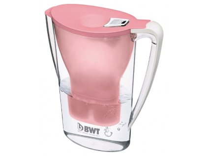 BWT filtrační konvice Penguin Pink, manuální ukazatel + 1 filtr