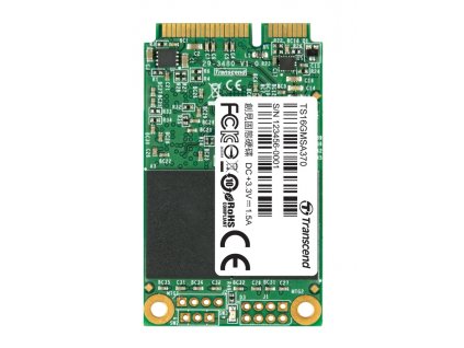 TRANSCEND MSA370 16GB SSD disk mSATA, SATA III (MLC)