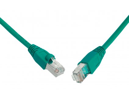 SOLARIX patch kabel CAT6 UTP PVC 5m zelený snag-proof
