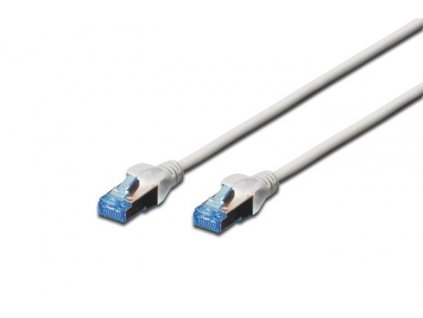 Digitus Patch Cable, SF-UTP , CAT 5e, AWG 26/7, měď, šedý 10m