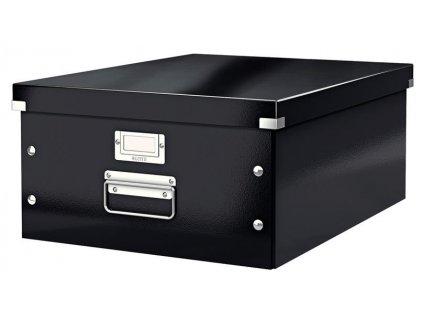 LEITZ Univerzální krabice Click&Store, velikost L (A3), černá