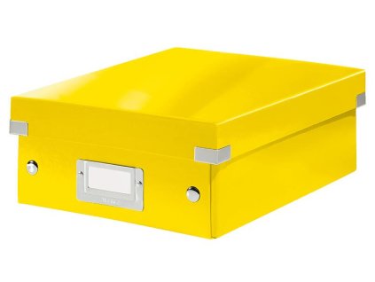 Organizační box Leitz Click&Store, velikost S, žlutá
