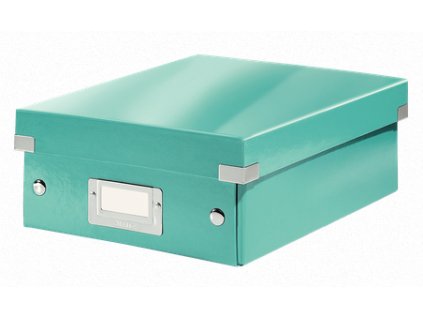 LEITZ Organizační box Click&Store, velikost S, ledově modrá