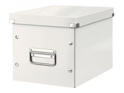 LEITZ Čtvercová krabice Click&Store, velikost M (A5), bílá