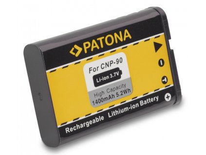 PATONA baterie pro foto Casio NP-90 1400mAh