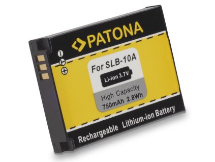 PATONA baterie pro foto Samsung SLB10A 750mAh