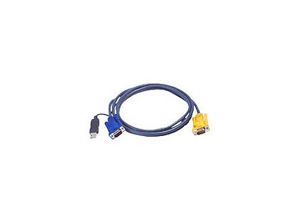 ATEN integrovaný kabel KVM USB 2L-5201U 1.2 M