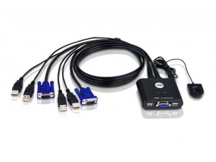 ATEN KVM přepínač CS-22U USB 2PC mini