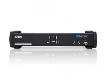 ATEN KVM switch CS-1782A USB Hub 2PC DVI Dual Link KVMP™, audio