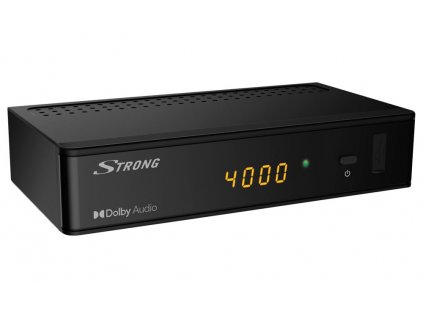 STRONG DVB-S/S2 set-top-box SRT 7009/ s displejem/ Full HD/ EPG/ USB/ HDMI/ LAN/ SCART/ SAT IN/ SPDIF/ černý