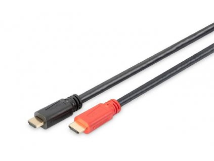 Digitus propojovací kabel s Aktivním zesílením HDMI High Speed Ethernet Ultra HD 24p, 10M