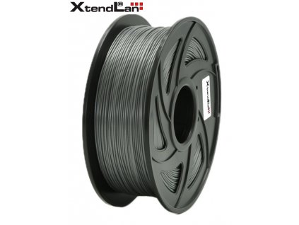 XtendLAN PLA filament 1,75mm šedý 1kg