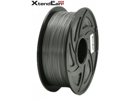 XtendLAN PLA filament 1,75mm stříbrný 1kg