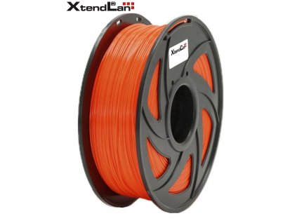 XtendLAN PLA filament 1,75mm zářivě oranžový 1kg