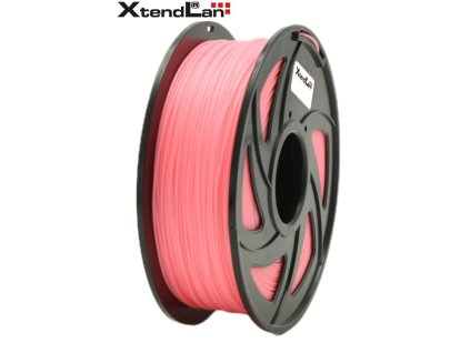 XtendLAN PLA filament 1,75mm zářivě růžový 1kg